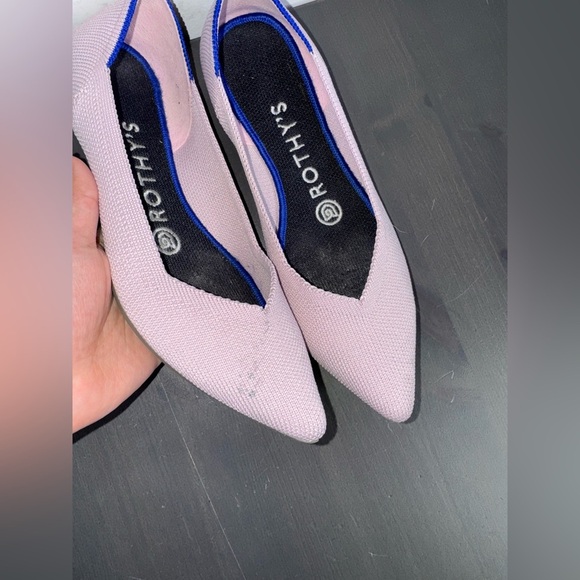 Rothy’s Petal Pink Point Flat (Retired!) - Picture 3 of 6